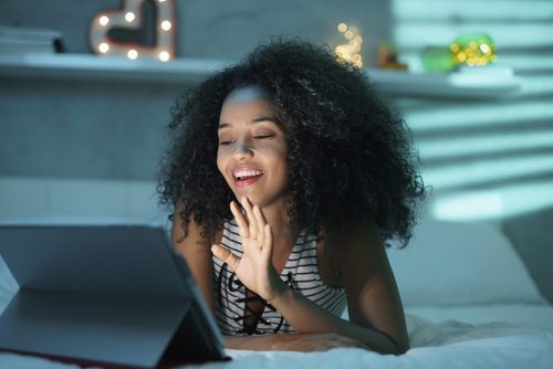 Chat por vídeo en casa