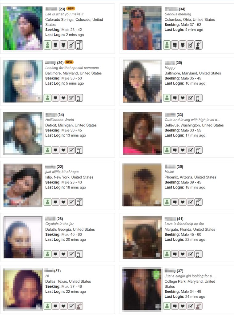 Resultados de búsqueda de AfroIntroductions
