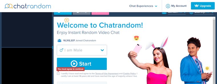 chatrandom cómo funciona