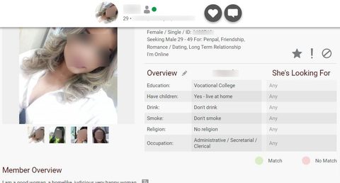 calidad del perfil