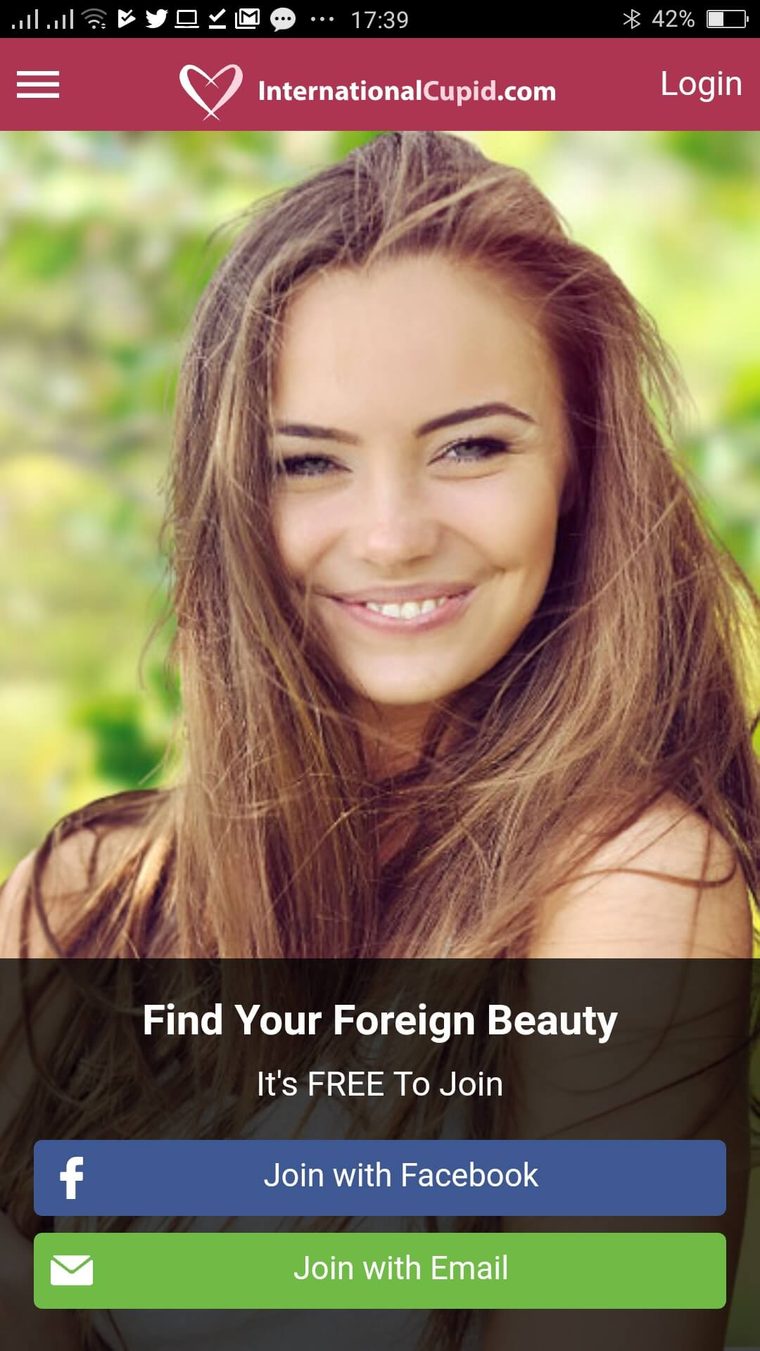 App de InternationalCupid