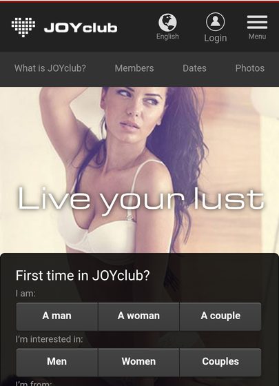 joyclub app