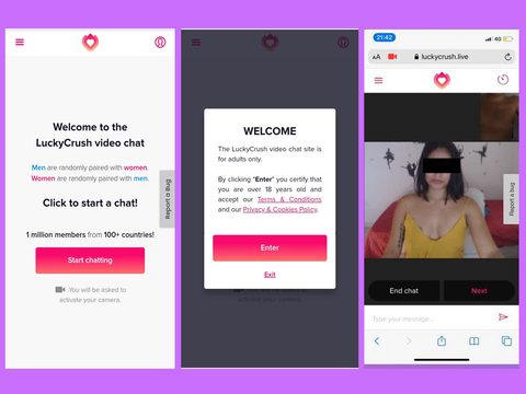 App de LuckyCrush