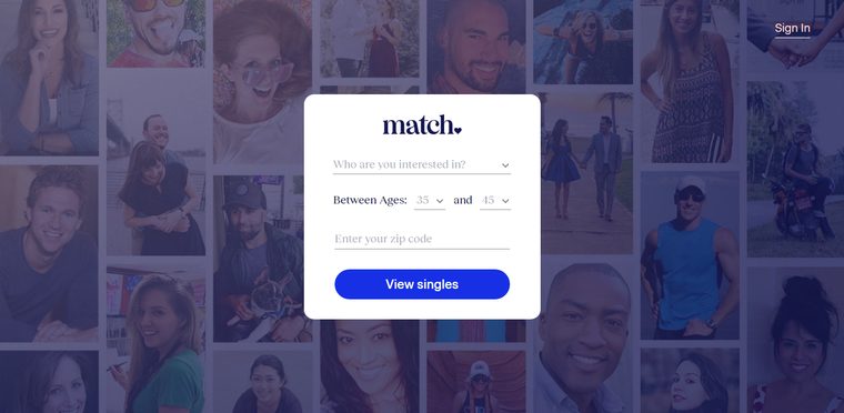 registro en Match US