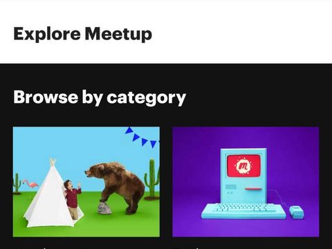 Móvil de Meetup