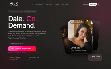 Captura de pantalla del sitio web de Ohlala