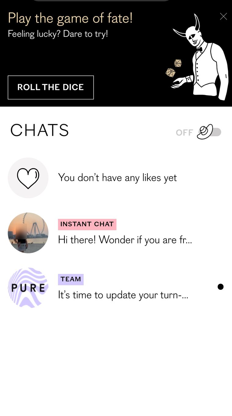 pure reseña contactar