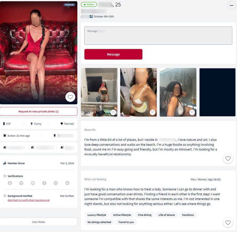 calidad del perfil