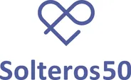 Logotipo página de citas online Solteros 50
