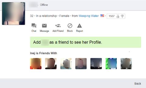 Página de perfil de Wireclub