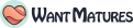 WantMatures Logotipo