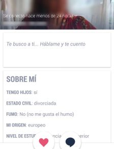 Aplicacion página para buscar pareja OurTime España