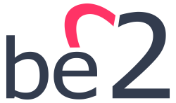 logotipo de la página para buscar pareja be2