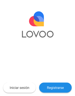 proceso de registro en la app para conocer gente lovoo