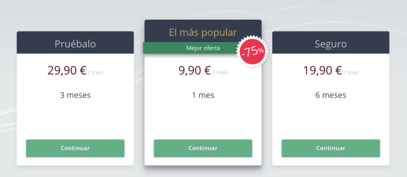 be2 precios