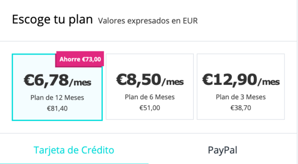 POF precios suscripción premium